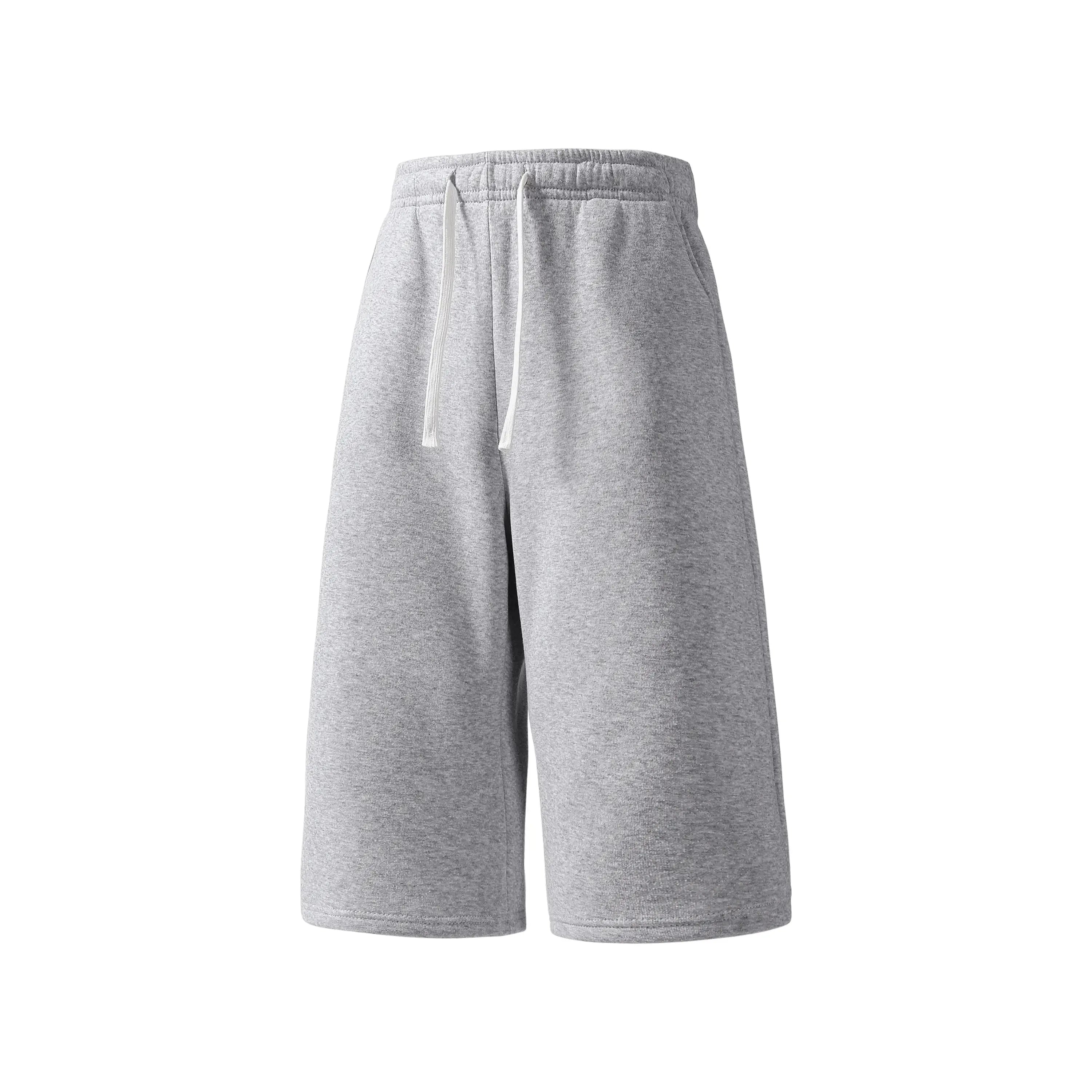 Men’s gray knit casual athletic jogger shorts, 7/8 length, 3-pack — Summer (available as a 3-pack or single item), Menswear, Stylish